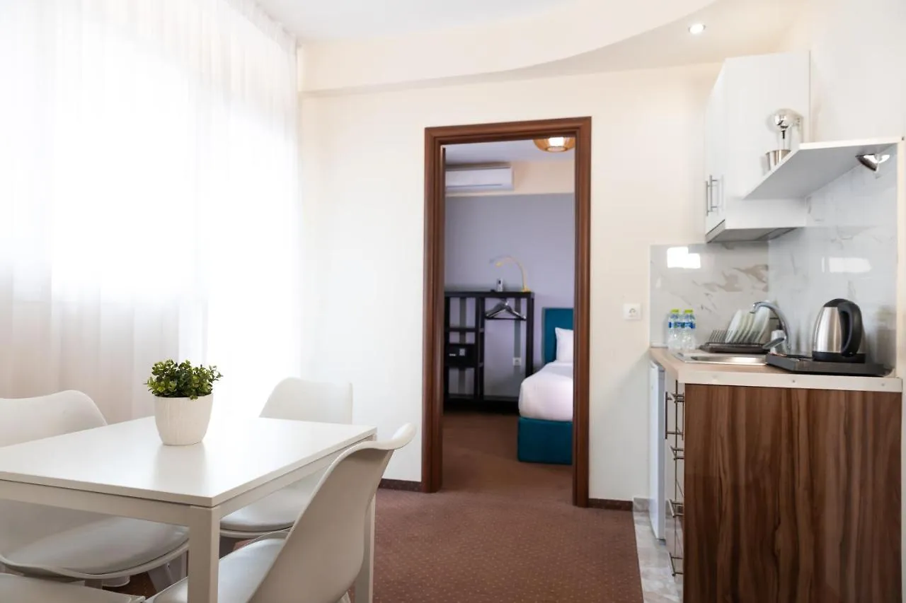 *** Apartmanhotel City Plaza Apartments & Rooms Szaloniki Görögország